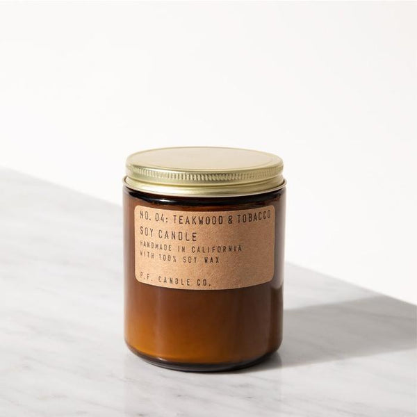 Teakwood and Tobacco Candle - Parliament Interiors