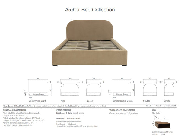 Archer Storage Bed