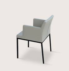 Soho Arm Chair - Chrome or Black Powder Coat - Parliament Interiors
