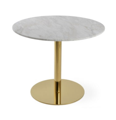 Tango Marble Table (White) - Parliament Interiors