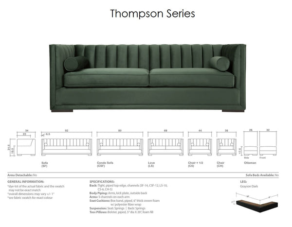 Thompson Sofa Series